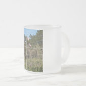 アメリカの捕虜の国旗 フロストグラスマグカップ (正面右)