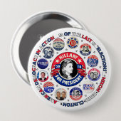 アメリカの支配階級 缶バッジ (正面&裏面)