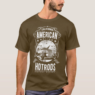 アメリカの改造ヴィンテージレーサー・カリフォルニア Tシャツ