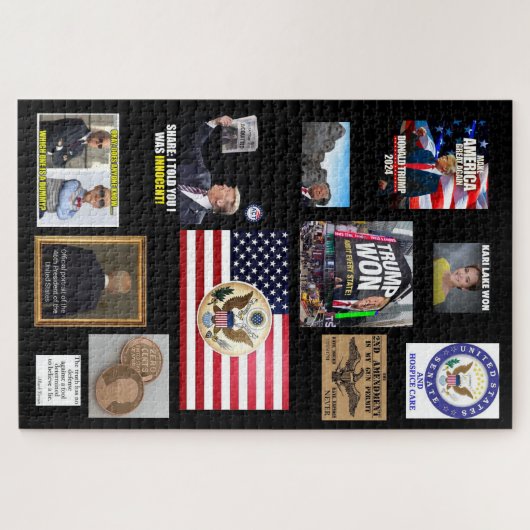 アメリカの政治が行き詰まった2 ジグソーパズル (横)