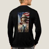 アメリカの政治 トライブレンドＴシャツ (背面)