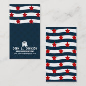 アメリカの政治 名刺 (正面/裏面)