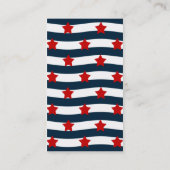 アメリカの政治 名刺 (裏面)