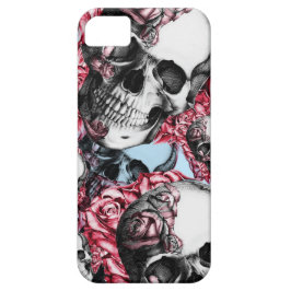 アメリカの数々のなばら色のスカルパターン iPhone 11 ケース