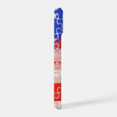 アメリカの旗のパズル iPhone 15ケース (右側面)