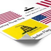 アメリカの旗の革命 ポスター (角)