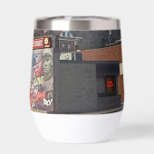 アメリカの旗を持つアイオワのドゥブケへようこそ (背面)