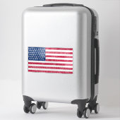 アメリカの旗 シール (スーツケース)