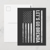 アメリカの旗 ブレンダ 選挙に行こう ポストカード (正面/裏面)