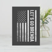 アメリカの旗 ブレンダ 選挙に行こう 招待状 (スタンド正面)