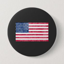 アメリカの旗 缶バッジ