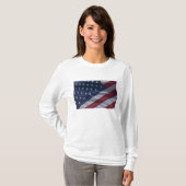 アメリカの旗 Tシャツ (正面フル)