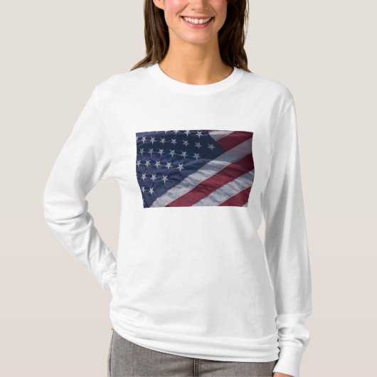アメリカの旗 Tシャツ (正面)