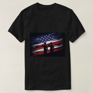 アメリカの旗 Tシャツ