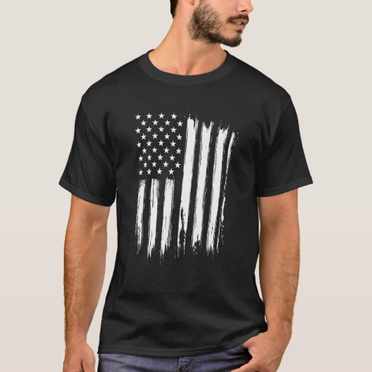 アメリカの旗 Tシャツ (正面)