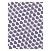 アメリカの星とストライプハート愛国的 テーブルクロス (正面)