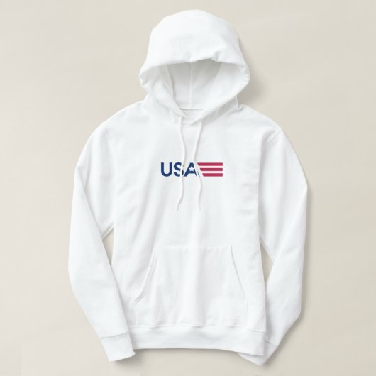 アメリカの星条旗 パーカ (デザイン正面)