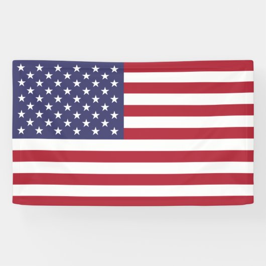 アメリカの星条旗 横断幕 (横)