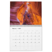 アメリカの景色のカレンダー カレンダー (2月 2027)