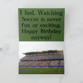 アメリカの最少のお気に入りのな娯楽! カード (内部)