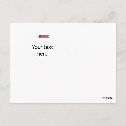 アメリカの有名なアメリカの引用文 ポストカード (裏面)