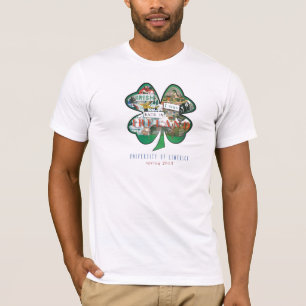 アメリカの服装のアイルランド語私はアイルランドのティーにもどって来 Tシャツ