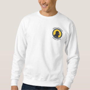 アメリカの服装のRaglan: 数学の頭が切れるな穴居人 スウェットシャツ