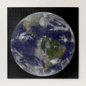 アメリカの東海岸に沿ったハリケーン「サンディ」。 ジグソーパズル (縦)