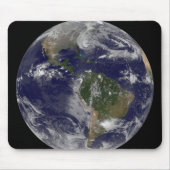 アメリカの東海岸に沿ったハリケーン「サンディ」。 マウスパッド (正面)