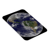 アメリカの東海岸に沿ったハリケーン「サンディ」。 マグネット (右側)