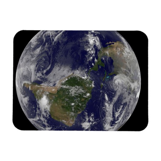 アメリカの東海岸に沿ったハリケーン「サンディ」。 マグネット (横)