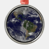 アメリカの東海岸に沿ったハリケーン「サンディ」。 メタルオーナメント (正面)