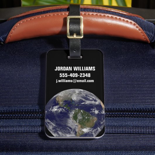 アメリカの東海岸に沿ったハリケーン「サンディ」。 ラゲッジタグ (正面インサイチュ2)