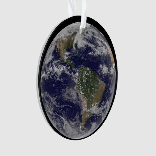 アメリカの東海岸に沿ったハリケーン「サンディ」。2 オーナメント (正面)