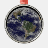 アメリカの東海岸に沿ったハリケーン「サンディ」。2 メタルオーナメント (正面)