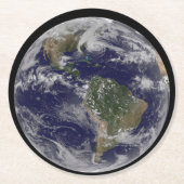 アメリカの東海岸に沿ったハリケーン「サンディ」。2 ラウンドペーパーコースター (正面)