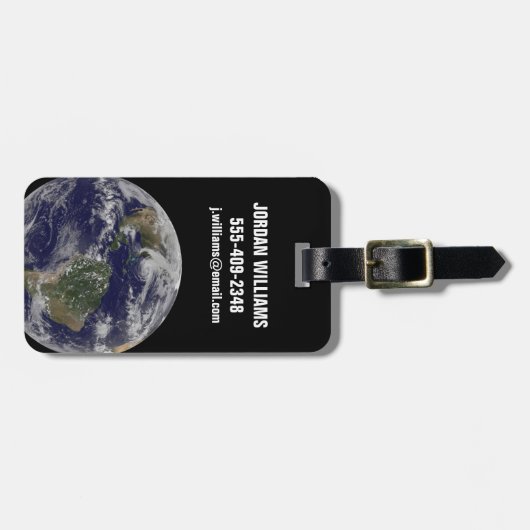 アメリカの東海岸に沿ったハリケーン「サンディ」。2 ラゲッジタグ (正面横)