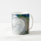 アメリカの東海岸に沿ったハリケーン「サンディ」。3 コーヒーマグカップ (正面右)