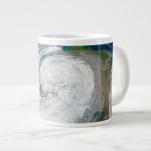 アメリカの東海岸に沿ったハリケーン「サンディ」。3 ジャンボコーヒーマグカップ (正面右)