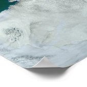 アメリカの東海岸に沿ったハリケーン「サンディ」。3 ポスター (角)