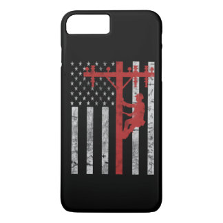 アメリカの架線工夫 iPhone 8 PLUS/7 PLUSケース