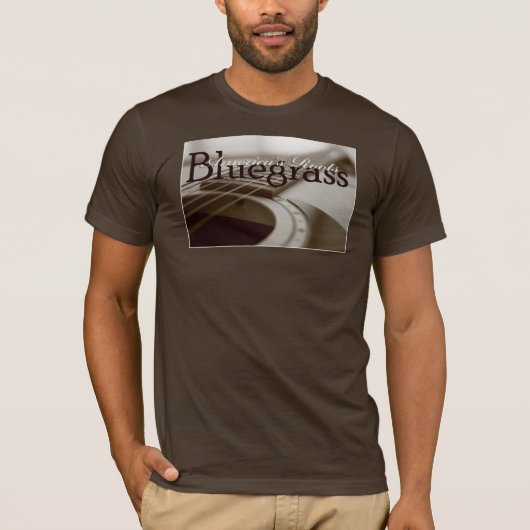 アメリカの根- Bluegrass -人のXL Tシャツ (正面)