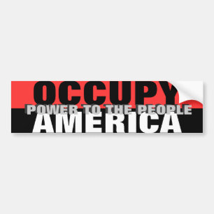 アメリカの権力を国民に奪う バンパーステッカー