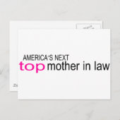 アメリカの次のトップマザー ポストカード (正面/裏面)