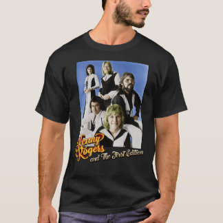アメリカの歌手ケニー・ロジャースと初版 Tシャツ