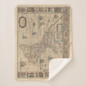 アメリカの歴史地図（北・南アメリカ） シェルパブランケット (正面)