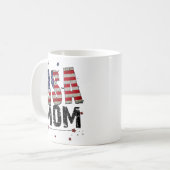 アメリカの母 コーヒーマグカップ (正面左)