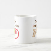 アメリカの毛のないテリア犬の品種お母さんのギフト コーヒーマグカップ (中央)