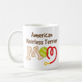 アメリカの毛のないテリア犬の品種お母さんのギフト コーヒーマグカップ (左)