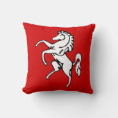 アメリカの毛上枕にケント州旗 クッション (正面)